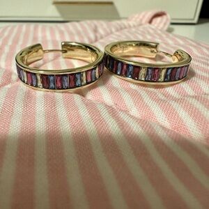 Kendra Scott Jack Gold Hoop Earrings - multicolored